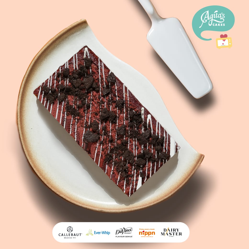 Red Velvet Chiz Cookie Brownie Loyang 20x10