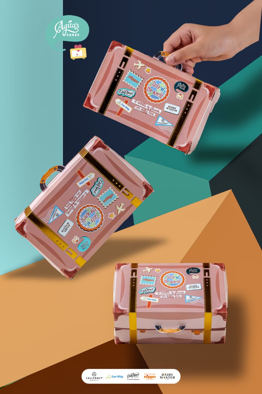 EXCLUSIVE LUGGAGE SNACK BOX TASTE OF THE WORLD